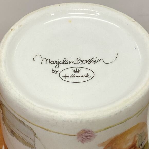 Marjolein‎ Bastin by Hallmark Coffee Mug Cup Birds Garden Pots 10 fl oz - Picture 7 of 12